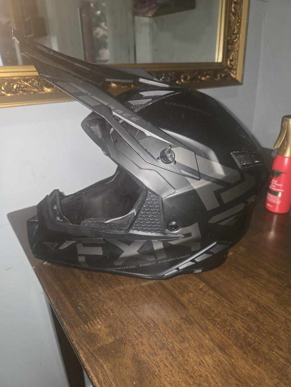FXR Helium Prime Helmet Black 2XL XXL Auto Buckle